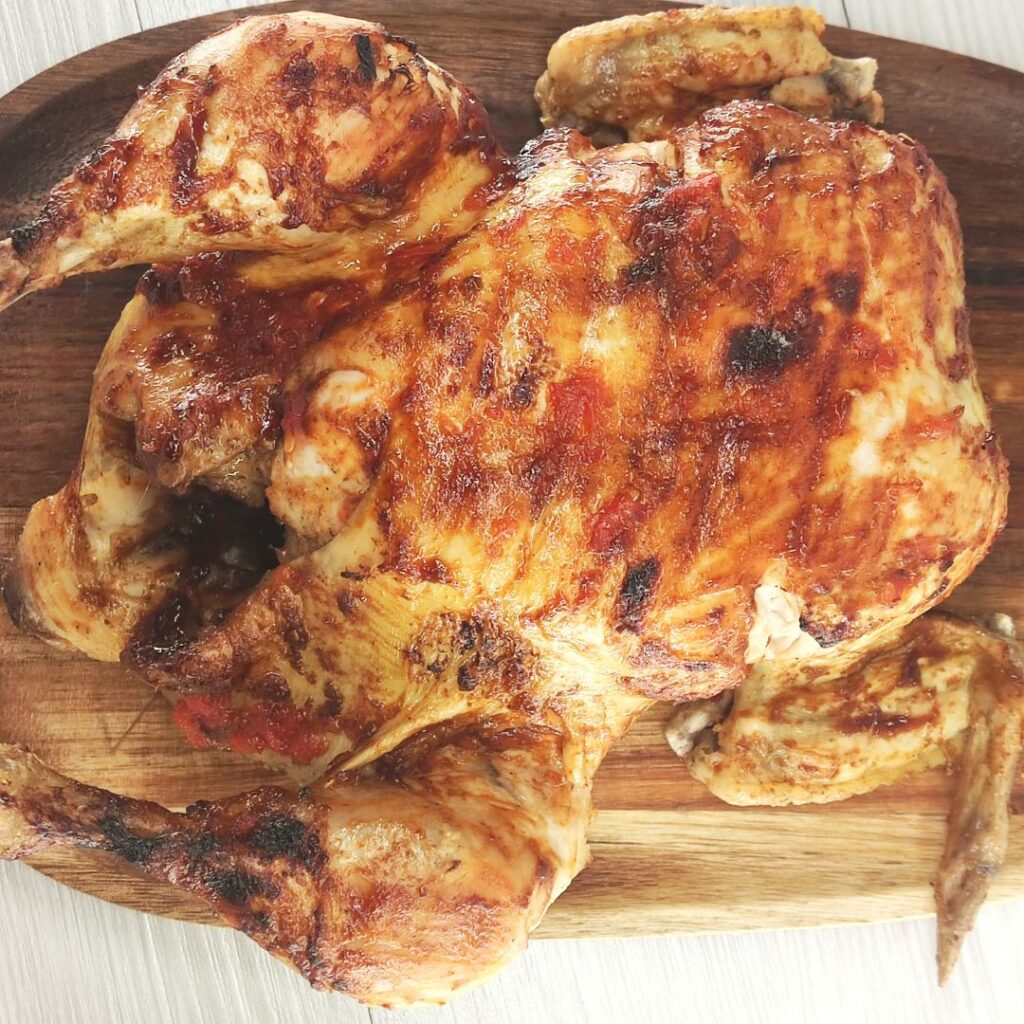 Delicious, yummy and easy air fryer whole chicken recipe