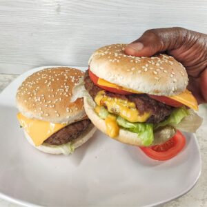 AIR FRYER FROZEN BURGER - Easy, quick and healthy recipes from the