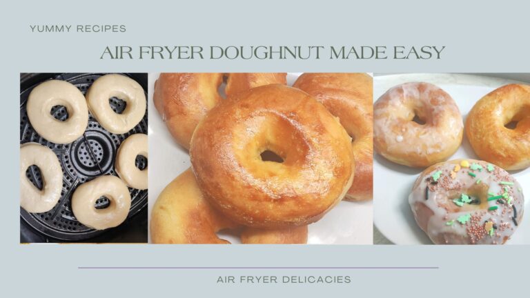 Easy Air Fryer Doughnut