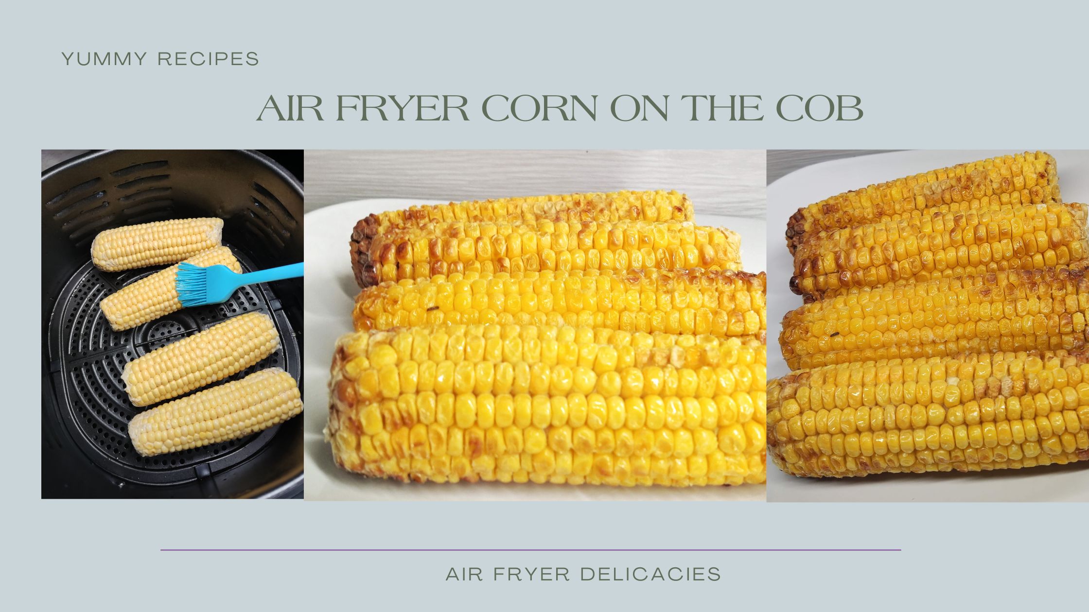 Air Fryer Corn on the Cob recipe