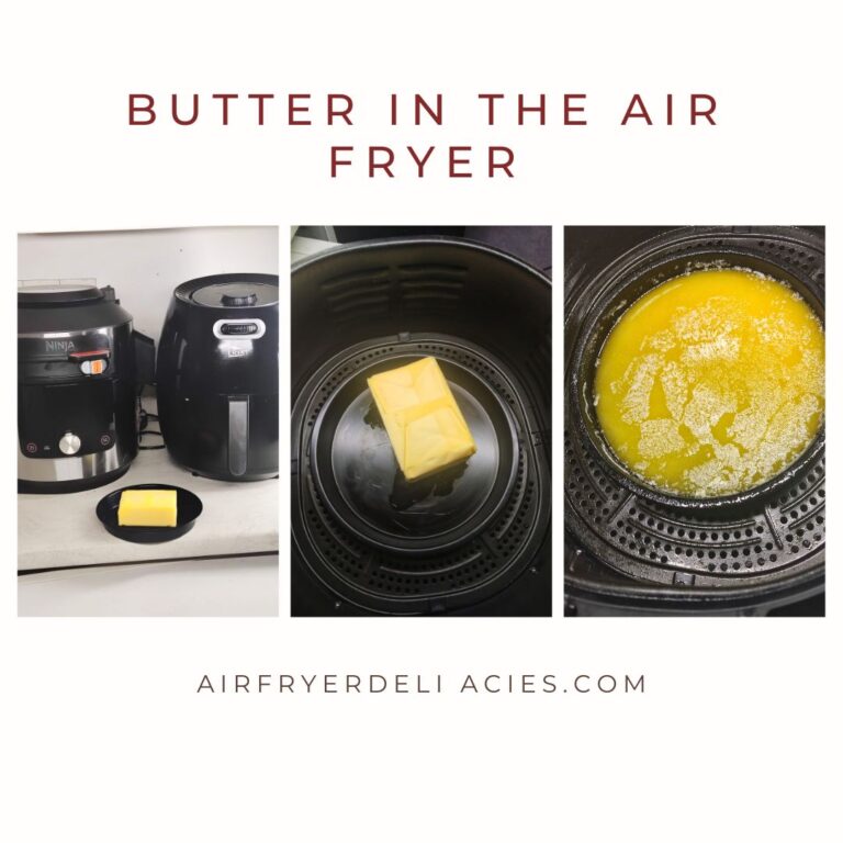 Can You Use Butter In An Air Fryer?