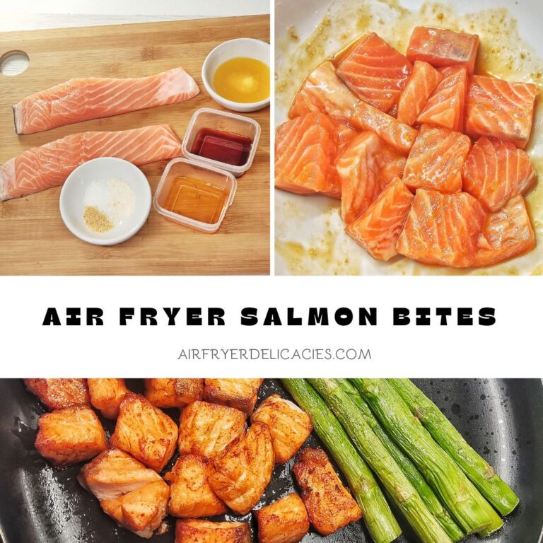 Quick Air Fryer Salmon Bites