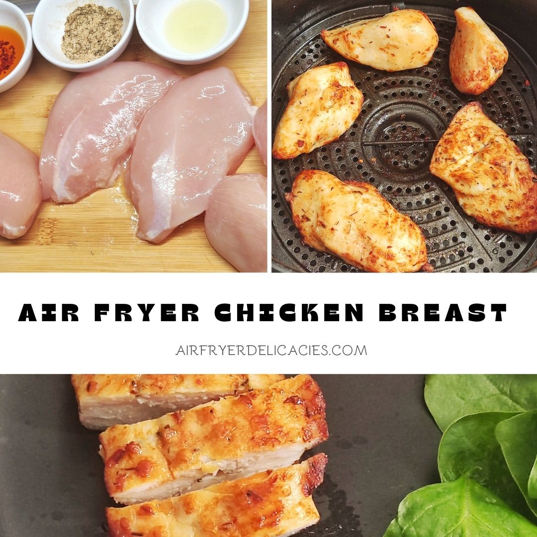 Air fryer crispy chicken breast