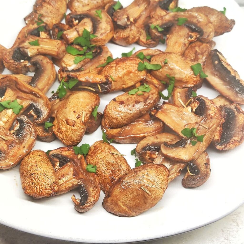 Yummy air fryer mushroom recipe