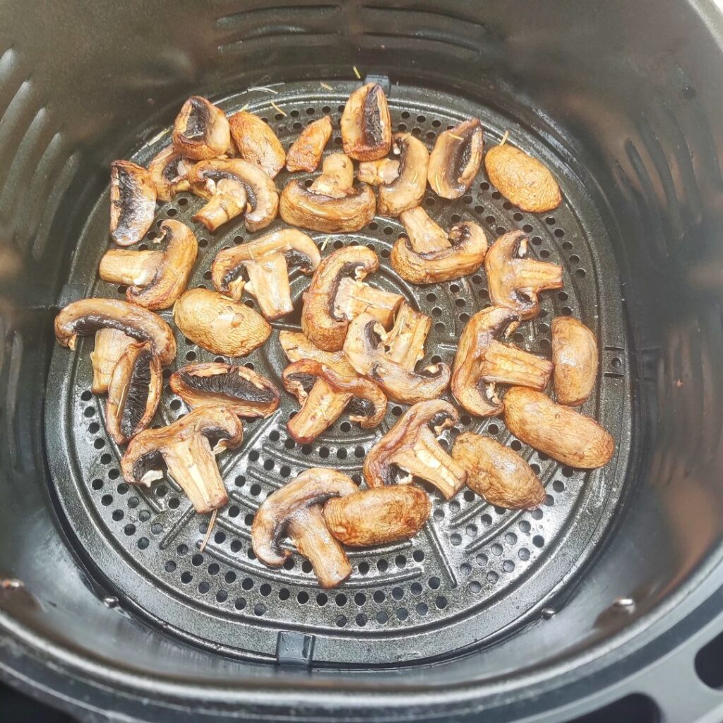 Yummy air fryer mushroom recipe
