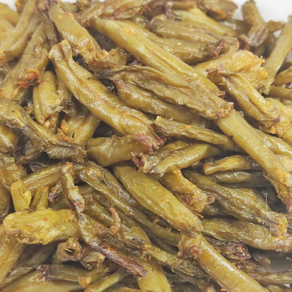 Easy, yummy Air Fryer Canned Green Beans and so crispy