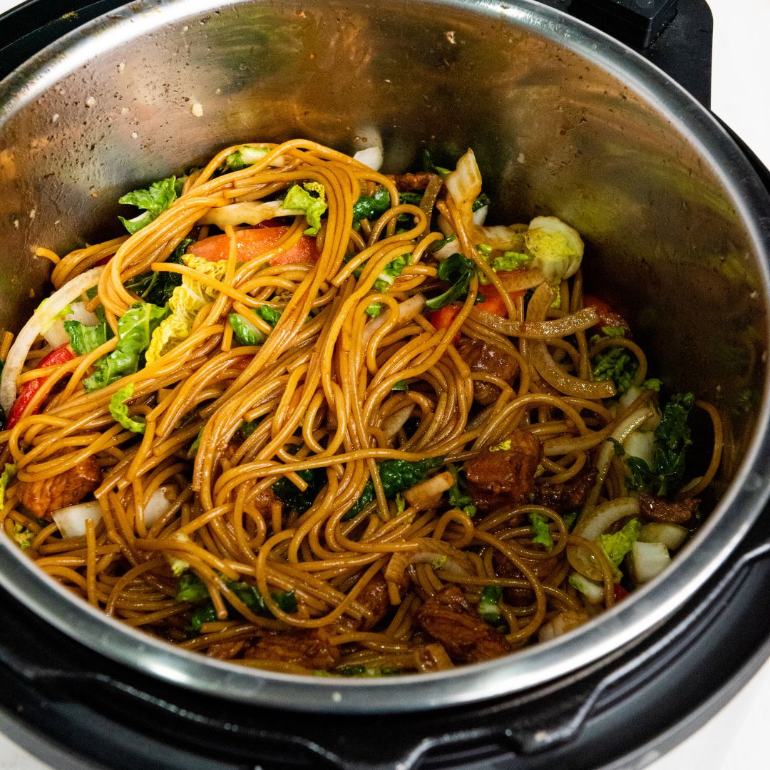 Easy Pork Lo Mein Recipe Easy quick and healthy recipes from the