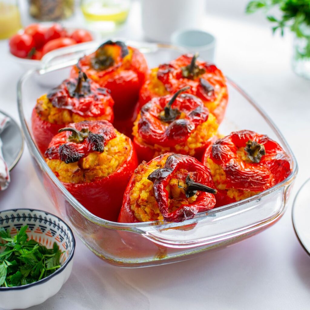 Quick and Easy Air Fryer Stuffed Peppers Recipe