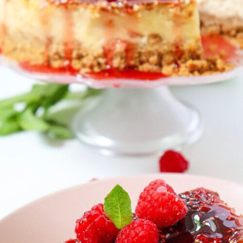 The Very Best Raspberry Cheesecake Recipe