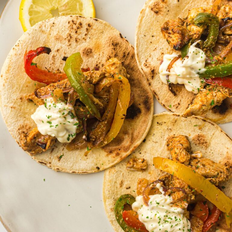 Air Fryer Chicken Fajitas