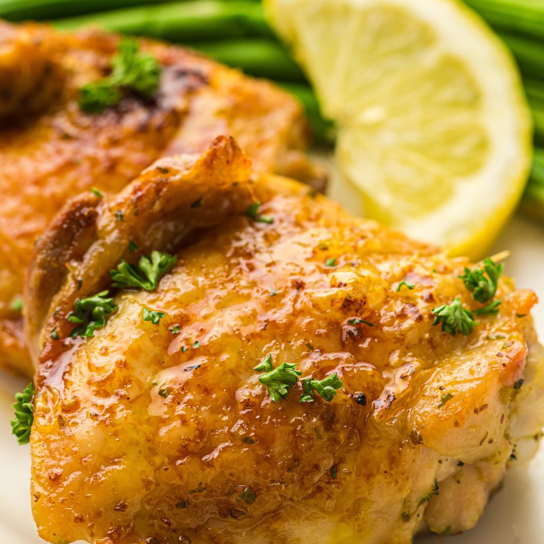 Crispy Air fryer chicken thigh