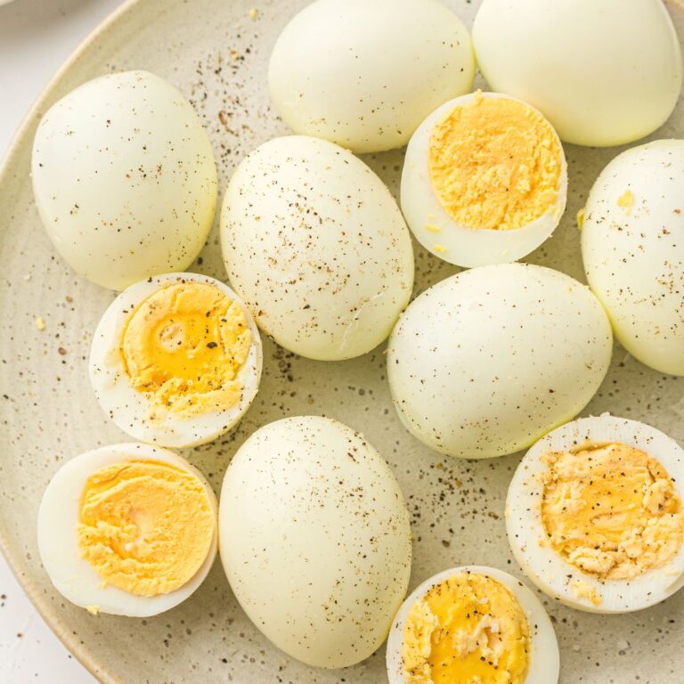 Air Fryer Hard Boiled Eggs (Easy Peel)