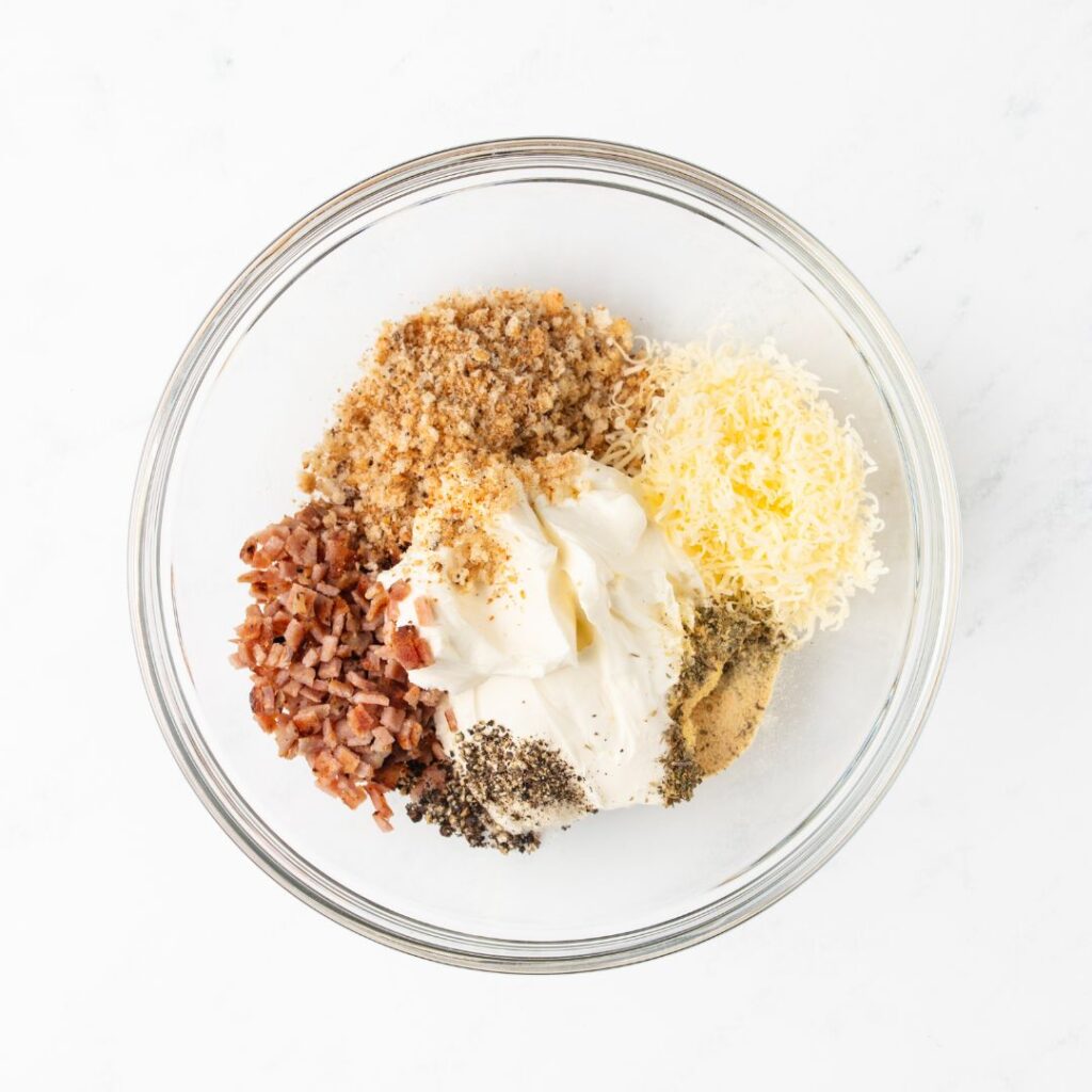 Air Fryer Stuffed Mushrooms