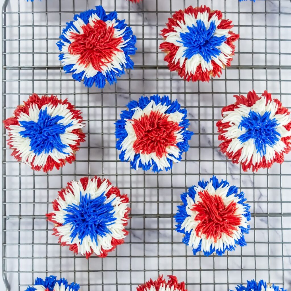 Firework Cupcakes Recipe