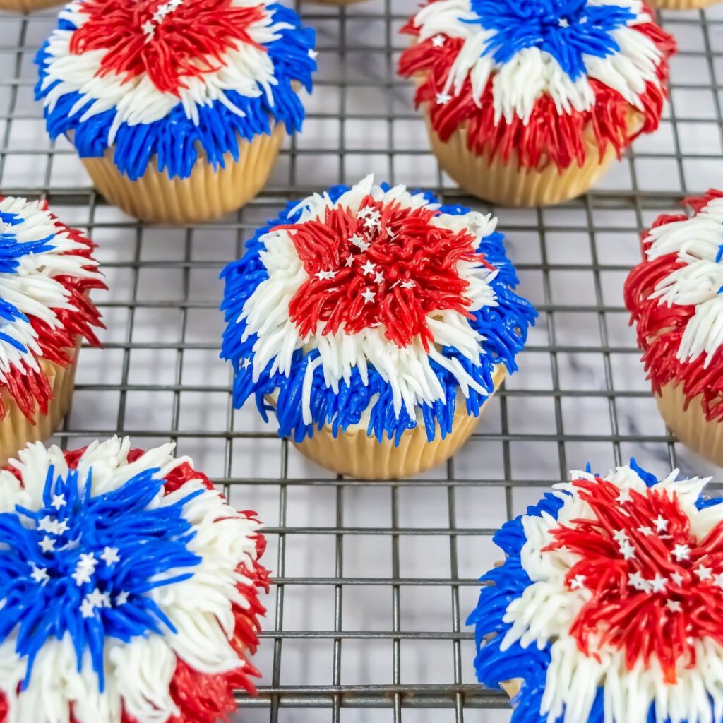 Firework Cupcakes Recipe
