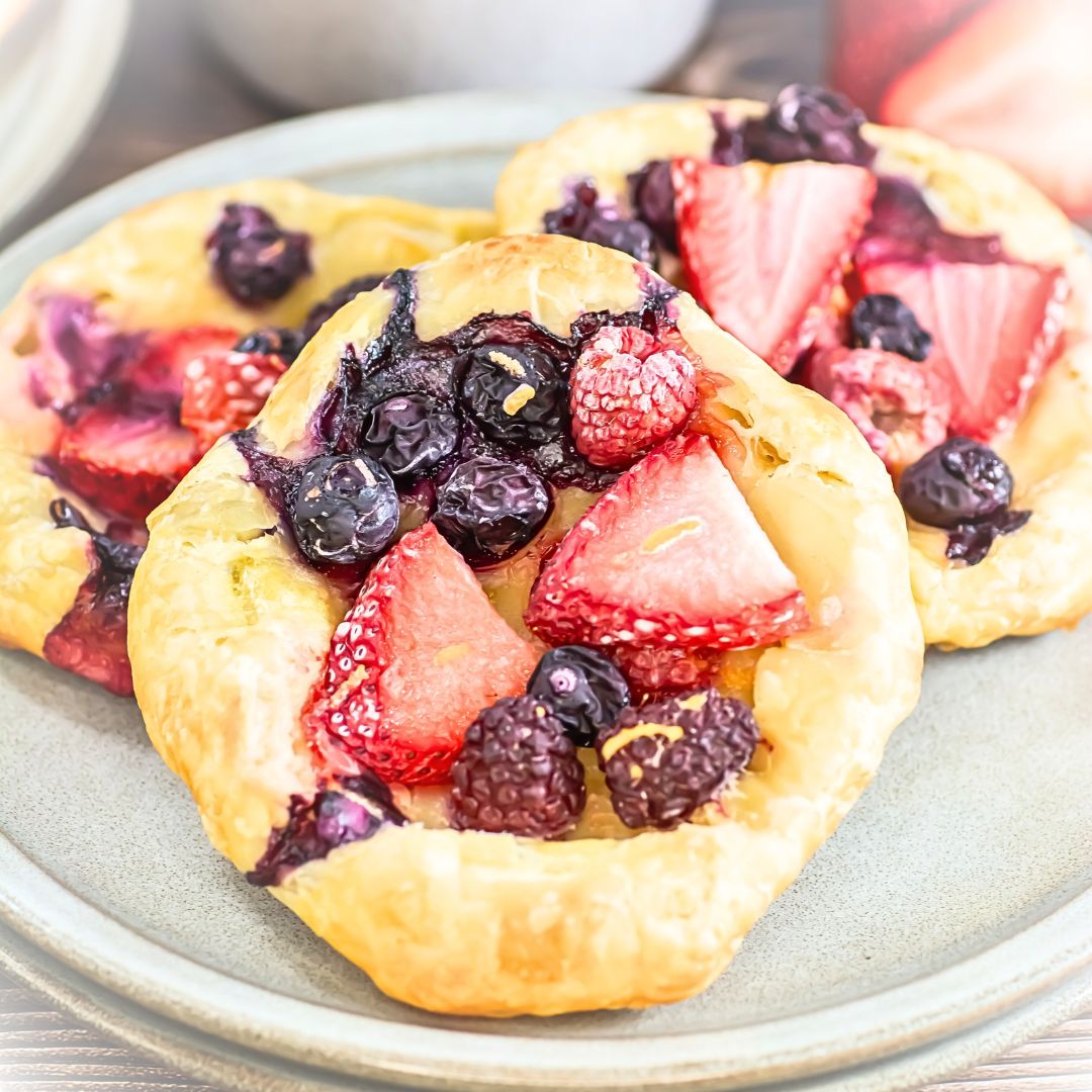 Mixed Berry Pastries