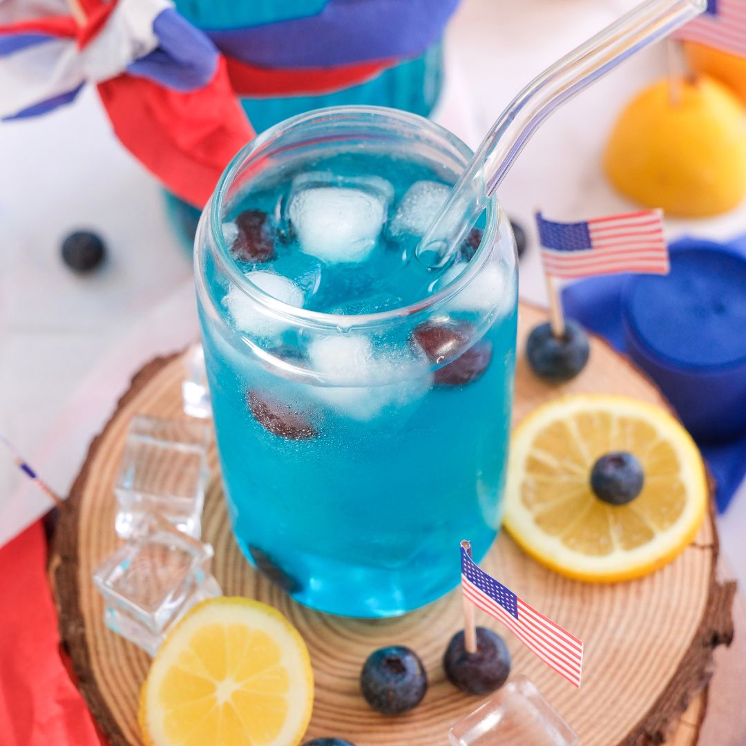Blue Curacao Fourth Of July Mocktail Recipe