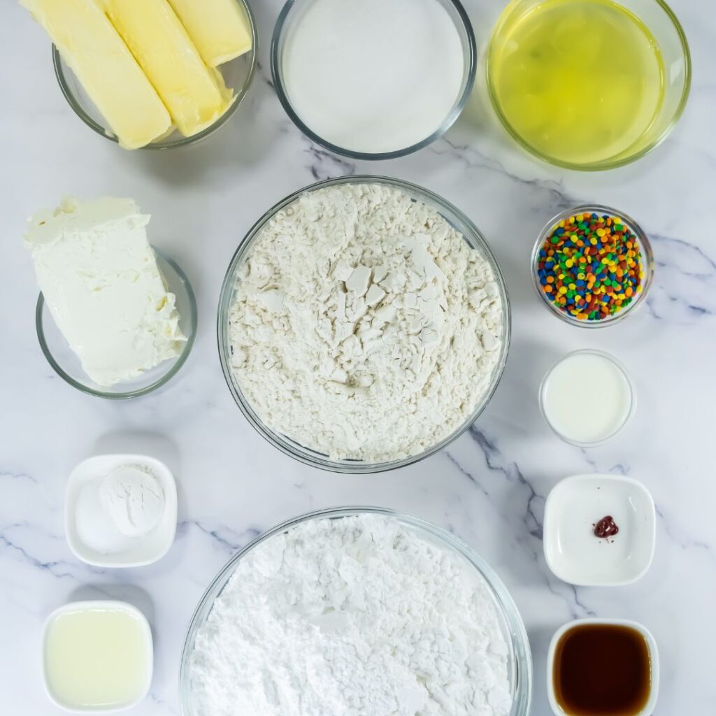 Crumbl Confetti Cake Cookies